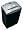 www.papiervernichter.com - Peach 1500 XCD Profi Cross Cut Shredder Aktenvernichter mit LCD-Display Partikelschnitt schwarz-silber