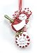 First Child Mom's Favorite Candy Snowman Christmas Ornament