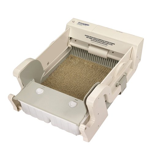 Littermaid Litter Box- Cream/ Green(Large)