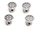 Celtic Cross Tuxedo Studs