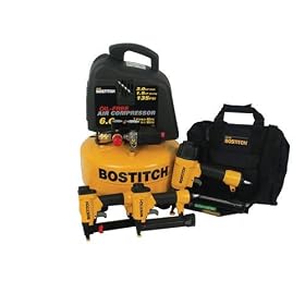 Factory-Reconditioned Bostitch U CPACK3 3 Tool Compressor Combo Kit by Bostitch