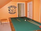 WALL STICKER MURAL VINYL NBA Golden State Warriors 002