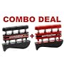 GRIPMASTER: Hand and Finger Exerciser Combo Pack: Red and Black by Pro Hands