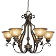 Minka Lavery Brompton Bronze 6 Lt Chandelier 4336-561