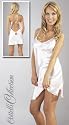 White Satin Negligee