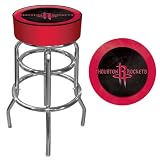 NBA1000-HR - Houston Rockets NBA Padded Swivel Bar Stool