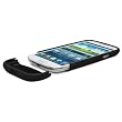 GreatShield iSlide Slim-Fit PolyCarbonate Hard Case for Samsung Galaxy S3 S III - (Black)