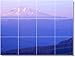 Mountain Picture Shower Tile Mural M077 | 18x24 using (12) 6x6 tiles