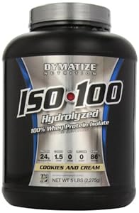 Dymatize Nutrition Whey Carb Shake, Cookies and Cream, 5 Pound