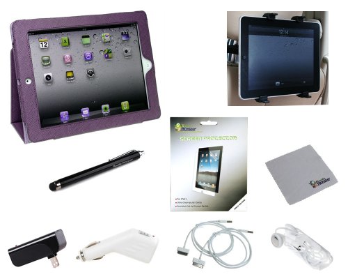 Bundle Monster Apple iPad 2 10-in-1 Travel Accessory 