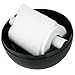 Getmore Fashionable Creative Round Bomb Shape Tissue Paper Box Holder (Black)