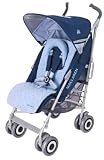 Maclaren Techno XLR Buggy Stroller Navy and Sky Blue
