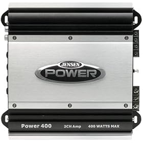 Jensen Power400 2-Channel Hi-Fi Amplifier by Audiovox