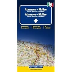 Italien 11. Abruzzen - Molise de Agostini 1 : 200 000. Stra�enkarte