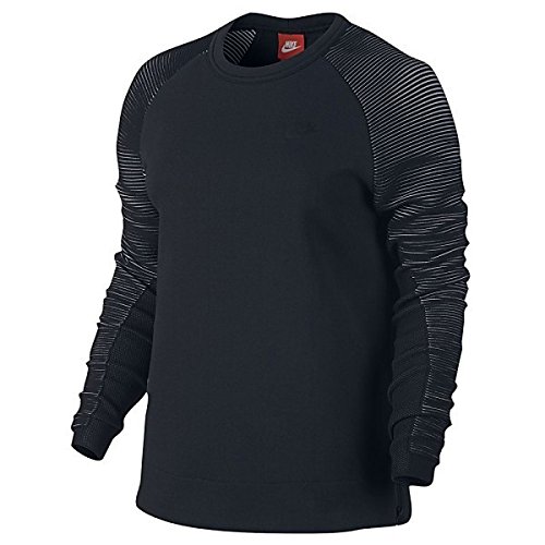 ナイキ アウター パーカ＆スウェット Nike NSW Tech Fleece Crew MX Black/Blac [並行輸入品]