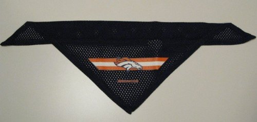 Denver Broncos Pet Dog Football Jersey Bandana S/M