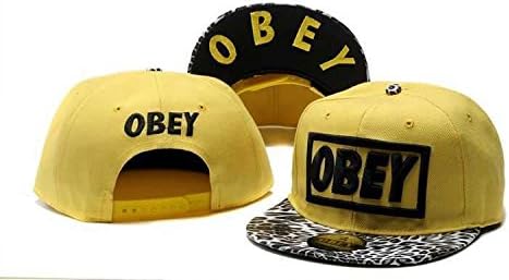 Obey Casual Fashion Snapback Adjustable Fitted Caps