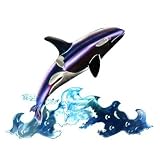 Next Innovations WA3DMWHALE CB Whale Refraxions 3D Wall Art