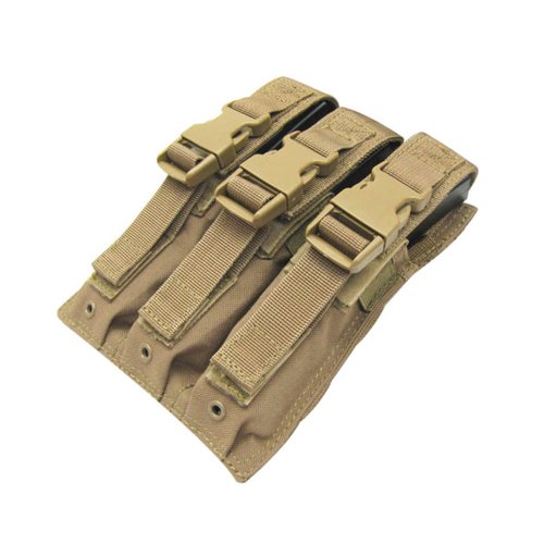 Condor Triple Mp5 Mag Pouch - Tan