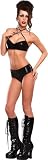 Plus Size Criss Cross Top and Boy Shorts