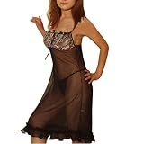 \#8 Transparent Nightgown & G-String / Panties Set