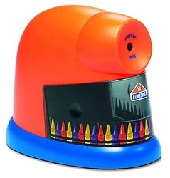 Elmer's CrayonPro Electric Crayon Sharpener, Orange