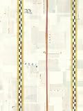 Almond Collage Race Stripe Wallpaper