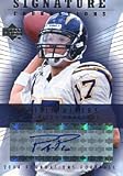 Philip Rivers Autographed / Signed 2004 UpperDeck SF-PR Football Card