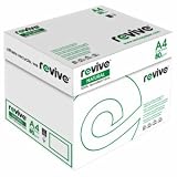 Produkt-Bild: Recyclingpapier 80g f&uuml;r Inkjet-, Laserdrucker + Kopierer, DIN A4, 2.500 Blatt, naturwei&szlig;