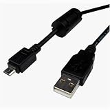  : Cables Unlimited 2 Meter USB Micro B Cable with Ferrites (USB127002M)