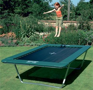 Childrens Toyshop  Toys : Super Tramp Prince Trampoline - 3.1m x 2.2m x 0.89m high