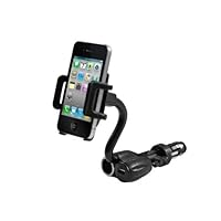 Sprint Samsung Galaxy S 3 SPH-L710 compatible Universal Car Mount Lighter Socket Dock with USB and Charging Plug