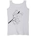 Raven Crow in Tree art print Women's Tank Top