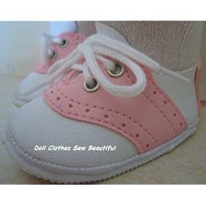 Bitty Baby Doll Clothes Pink Saddle Shoes