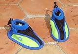 Splash Shoes - Lime & Royal blue (internal length 12cm (UK4/Euro20)