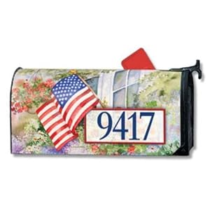 God Bless American Large Size MailWraps� Magnetic Mailbox Covers