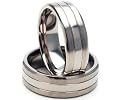 New Designer Titanium Ring, Men's Wedding Bands, Custom Jewelry 100% Satisfaction