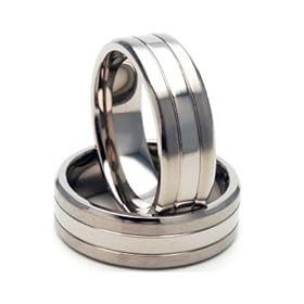 New Designer Titanium Ring, Men's Wedding Bands, Custom Jewelry 100% Satisfaction