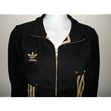 Adidas SBS II TT Women Jacket -Black Methalic Gold at adidas