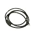 Interpower 70403020244 North American Cord Set, NEMA 5-15P Plug Type, IEC 60320 C13 Connector Type, Black Plug Color, Black Cable Color, 13A Amperage, 125VAC Voltage, 2.44m Length