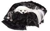 Snuggle Bug Dog Carrier & Bed by Pet Flys - Black
