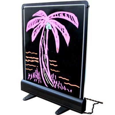 Lot of 2 pcs LED Writing Board LED Chalkboard Advertising Board Message Sign