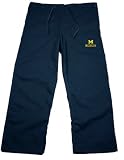 Michigan Wolverines Navy Scrub Pant