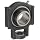 Browning VTWS 300 Series Ball Bearing Take-Up Unit, Medium Duty, Set Screw Lock, Non-Expansion, Regreasable, Contact and Flinger Seal, Cast Iron, Inch