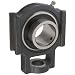 Browning VTWS 300 Series Ball Bearing Take-Up Unit, Medium Duty, Set Screw Lock, Non-Expansion, Regreasable, Contact and Flinger Seal, Cast Iron, Inch