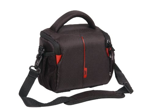 TNB Instant Shot 2 Digitalkamera/Kamera Tasche Groesse XL - Schwarz/Rot Preisvergleich