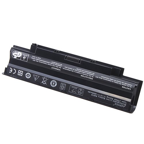 High Capacity Battery For Dell Inspiron 13R (N3010) 14R (N4010) 14R (N4110) 15R (N5010) 17R (N7010) Series Replacement for Battery FMHC10 312-0234 TKV2V 383CW YXVK2 W7H3N J4XDH 9TCXN (6600mAh, 9 Cell)