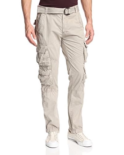 X-Ray Men's Belted Cargo Pant