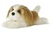 Aurora World Miyoni 11 inches  Shih Tzu Stuffed Dog with Brush