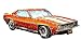 3D 1969 Camaro Classic Car Puzzle 282pc